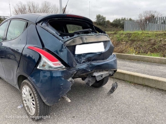 Viterbo - Auto contro moto sulla Cassia nord