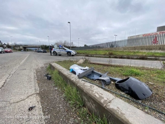 Viterbo - Auto contro moto sulla Cassia nord