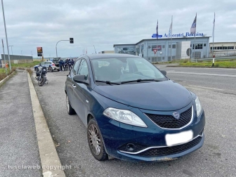 Viterbo - Auto contro moto sulla Cassia nord