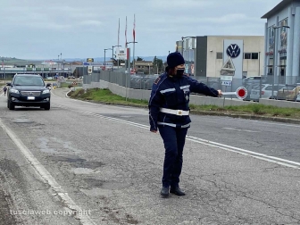 Viterbo - Auto contro moto sulla Cassia nord