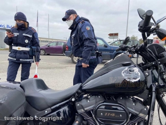 Viterbo - Auto contro moto sulla Cassia nord