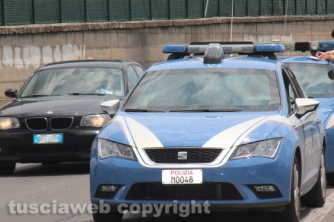 Viterbo - Scontro auto - moto