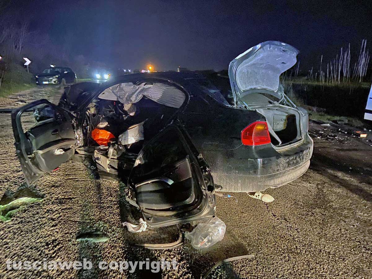 Incidente mortale sulla Tuscanese