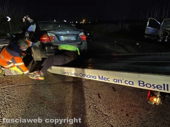 Viterbo - L'incidente sulla Tuscanese