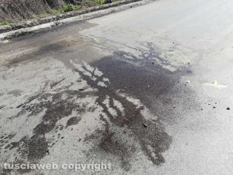 Viterbo - Incidente sulla Cassia nord