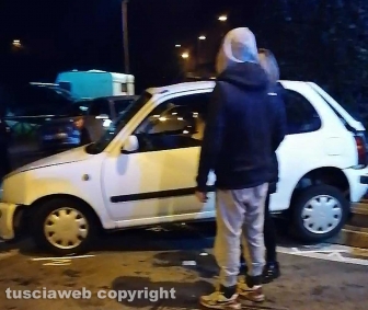 Capranica - Scontro tra due auto