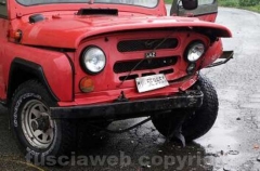 Caprarola - Scontro tra auto, paura per una fuga di gas