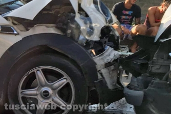 Tarquinia - Scontro tra auto