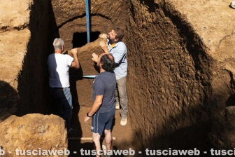 Barbarano Romano – Scoperta una tomba etrusca intatta nella necropoli di San Giuliano