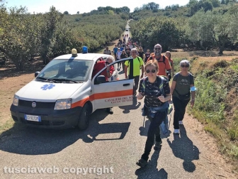 Soriano nel Cimino - Seconda tappa del cammino sulle vie dell’esilio di Santa Rosa