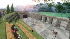 La presentazione de secondo ascensore a Valle faul