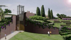 La presentazione de secondo ascensore a Valle faul