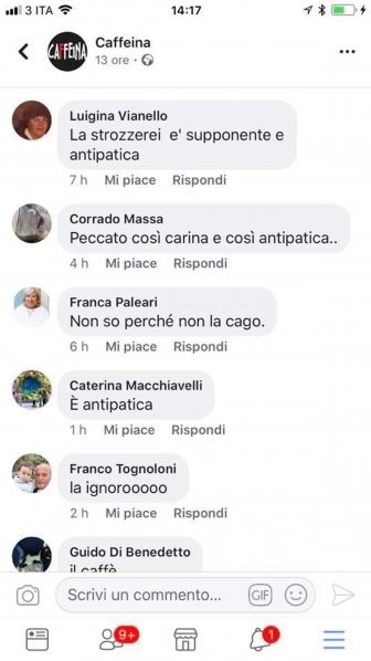 Selvaggia Lucarelli, i post offensivi
