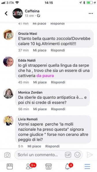 Selvaggia Lucarelli, i post offensivi
