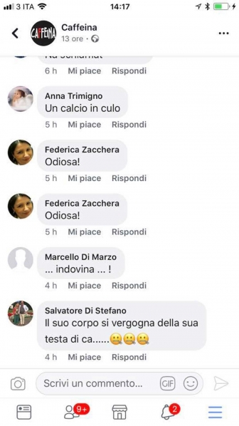 Selvaggia Lucarelli, i post offensivi