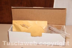 Il materiale sequestrato