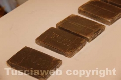 Il materiale sequestrato