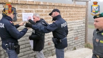 Monterosi - L'operazione di polizia e guardia di finanza