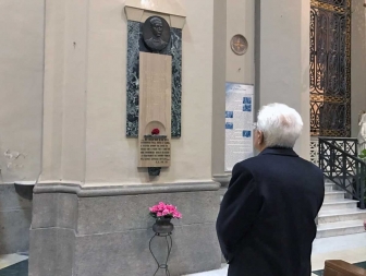 Viterbo - Il presidente della Repubblica Sergio Mattarella in visita a Santa Rosa