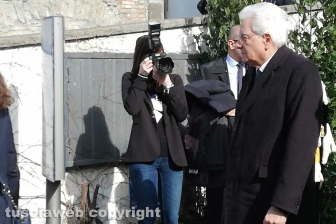 Viterbo - Sergio Mattarella all'Unitus