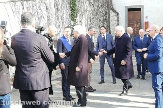 Viterbo - Sergio Mattarella all'Unitus