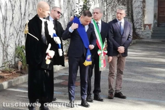 Viterbo - Sergio Mattarella all'Unitus