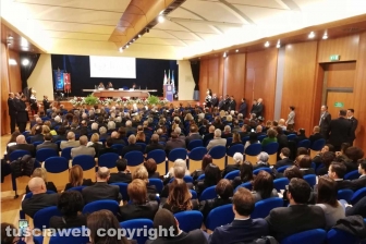 Viterbo - Sergio Mattarella all'Unitus