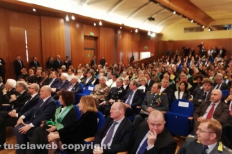 Viterbo - Sergio Mattarella all'Unitus