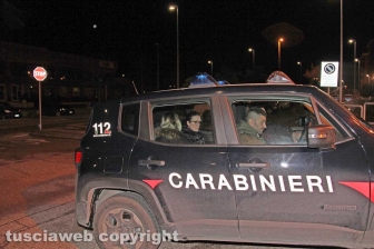 Operazione Birretta - Gli indagati portati in caserma dai carabinieri