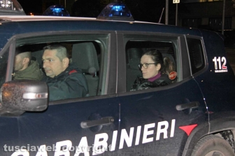 Operazione Birretta - Gli indagati portati in caserma dai carabinieri