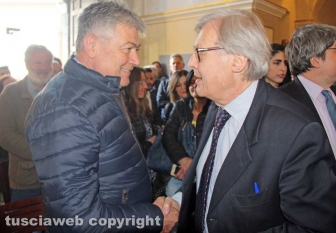 Vittorio Sgarbi presenta la lista