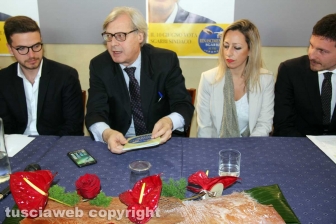 Vittorio Sgarbi presenta la lista