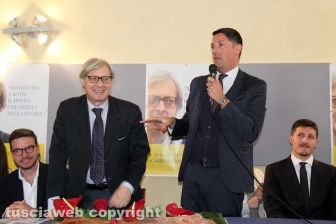 Vittorio Sgarbi presenta la lista