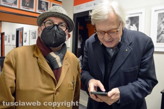 Sgarbi in biblioteca