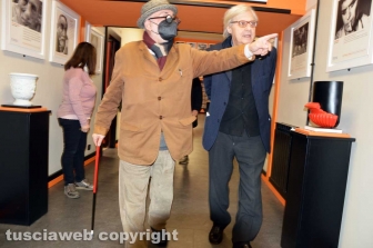 Sgarbi in biblioteca