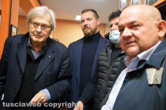 Sgarbi in biblioteca