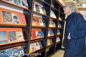 Sgarbi in biblioteca