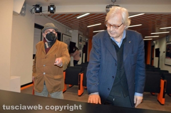 Sgarbi in biblioteca