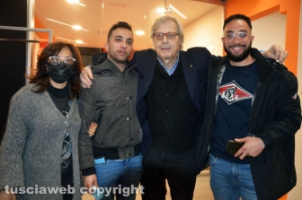 Sgarbi in biblioteca