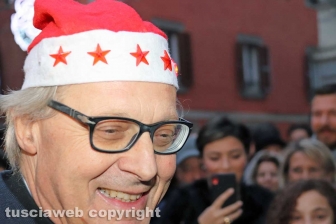 Sutri - Caffeina Christmas Village - Vittorio Sgarbi