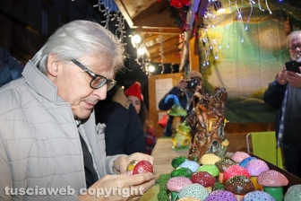 Sutri - Caffeina Christmas Village - Vittorio Sgarbi