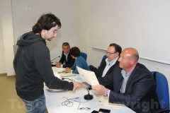 Scuola edile - Itis - Sicurezza, la consegna dei diplomi