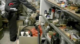 Il materiale sequestrato nell\'operazione Silver & Gold