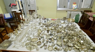 Il materiale sequestrato nell\'operazione Silver & Gold