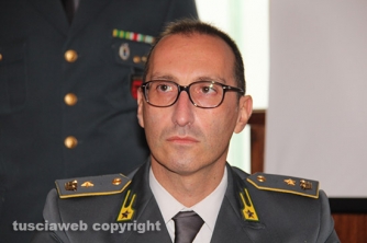 Il maggiore Emiliano Sessa, comandante del Nucleo di polizia tributaria della guardia di finanza