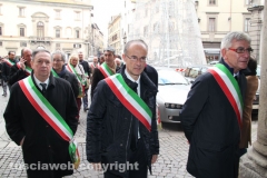 La protesta dei sindaci