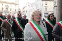 La protesta dei sindaci