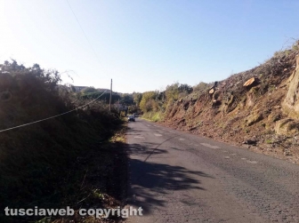 Sistemato costone a Foro Cassio