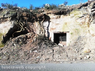 Sistemato costone a Foro Cassio