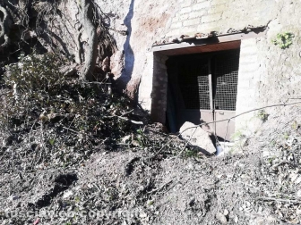 Sistemato costone a Foro Cassio